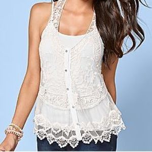 🌸 Gorgeous Detailed Lace Tank🌸